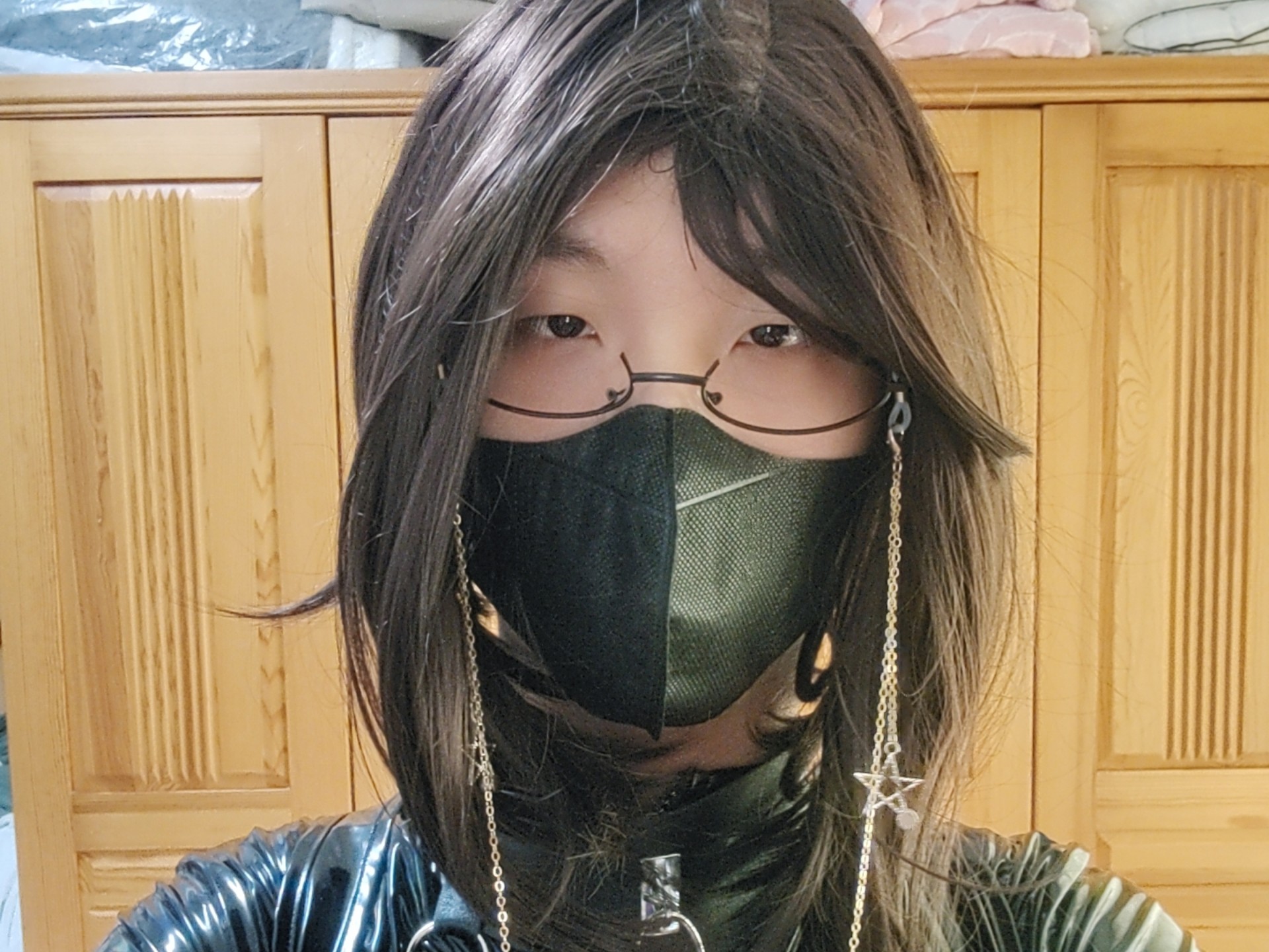 皮裤南梁的长靴直播