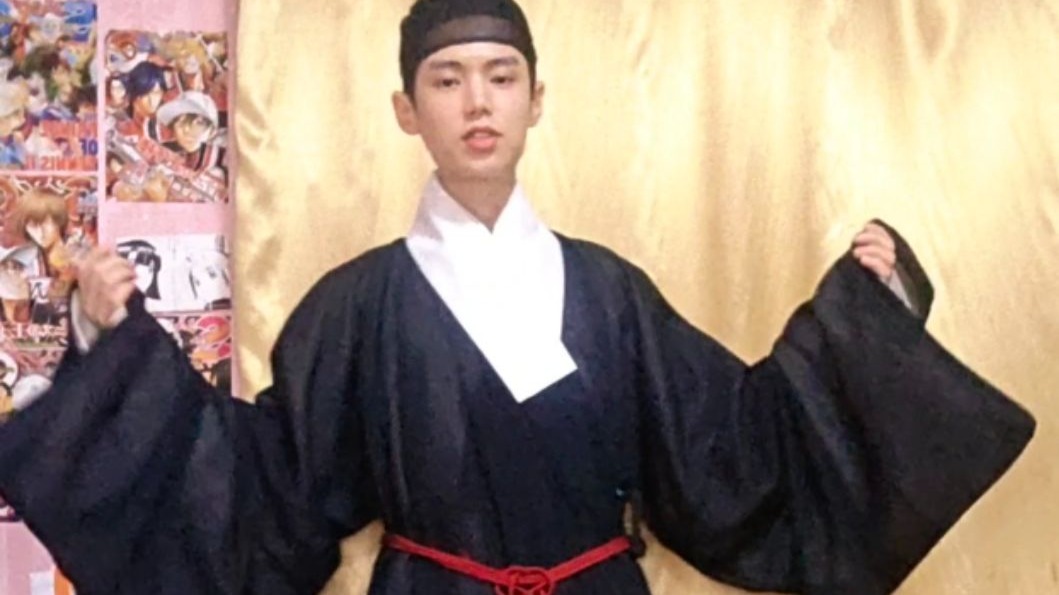 三件小袖道袍