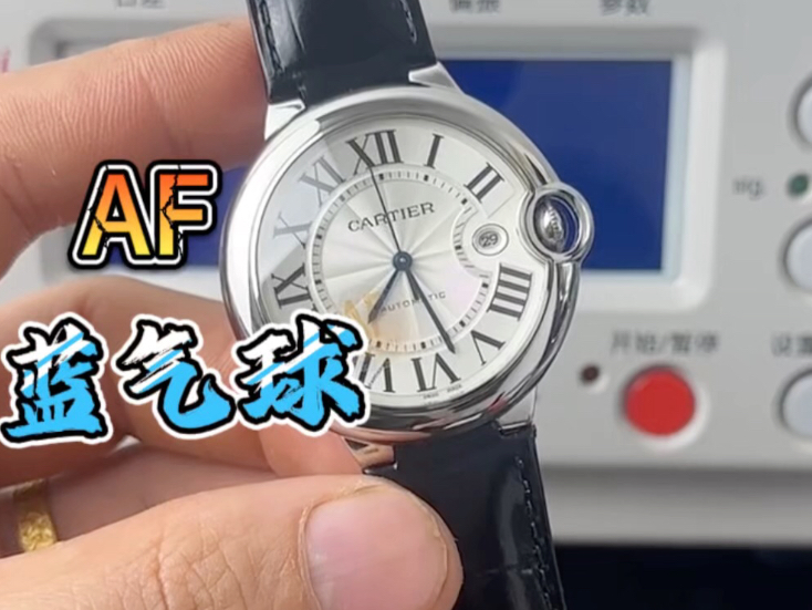 【玩具表评测】AF蓝气球 42表径搭载的2824机芯 热门款 外观