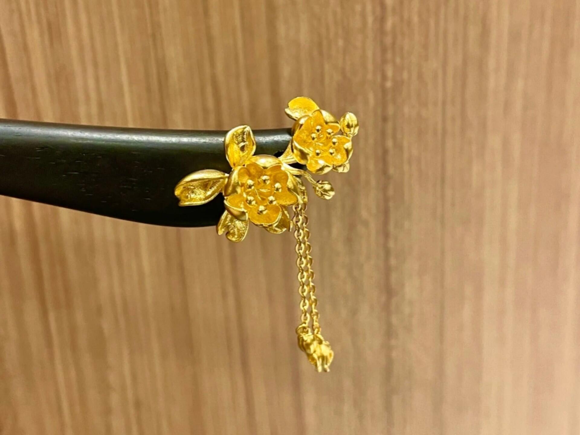 近期出货的一些新奇好看的黄金款式盘点