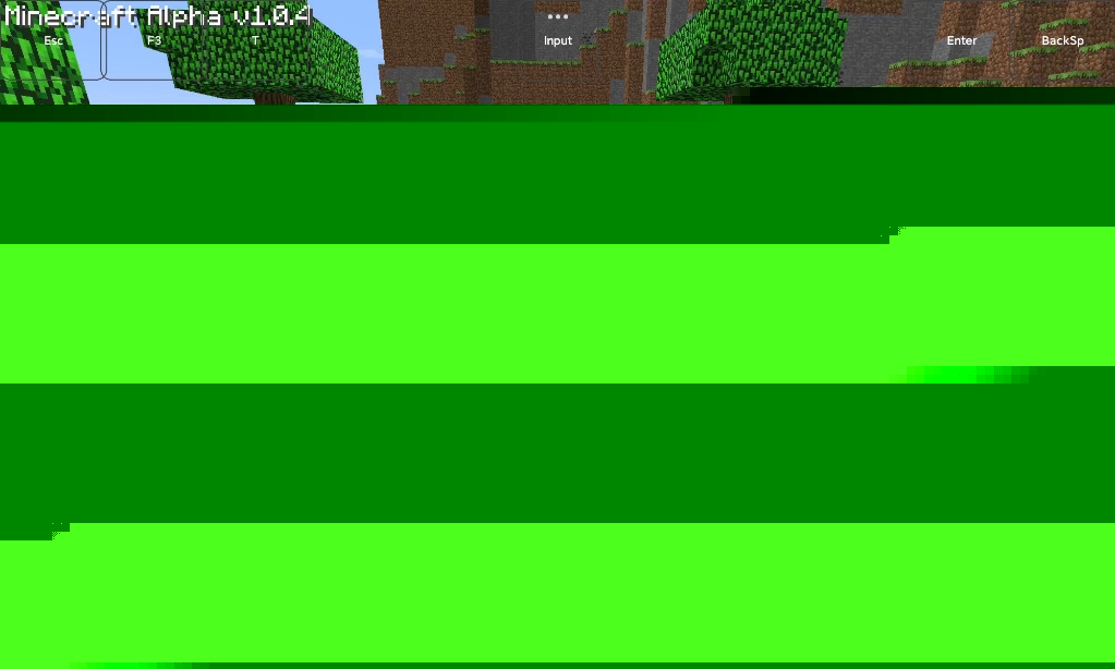 Minecraft Alpha 1.0.4