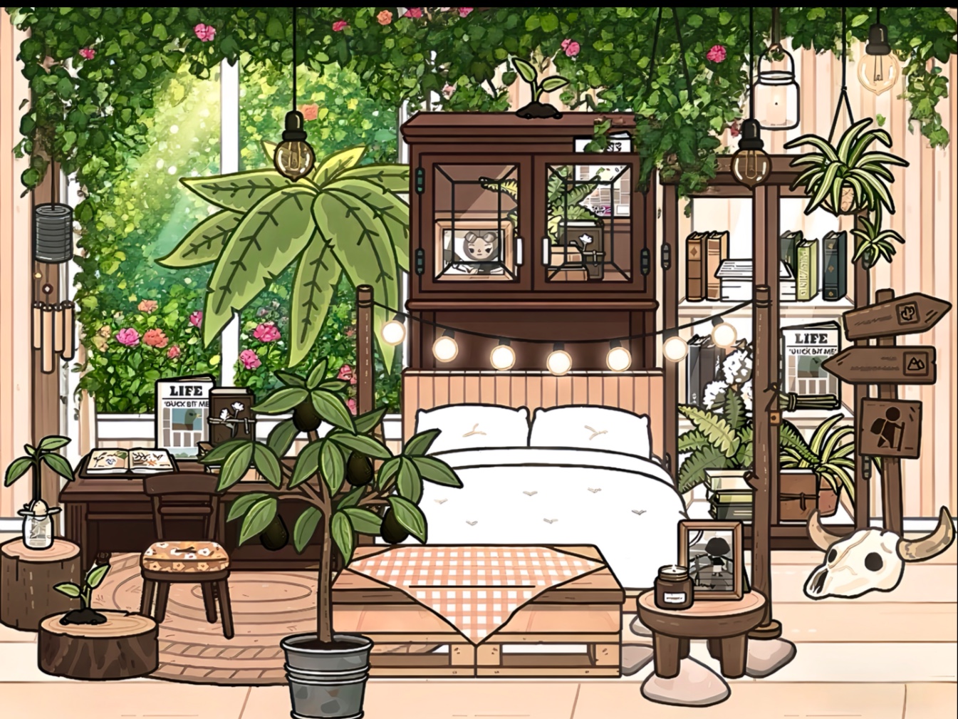TOCA-氛围感森系小屋