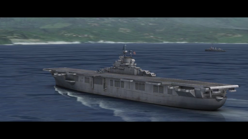 发现塞班岛岛屿南部日军的一座机场，立即升空去摧毁机场