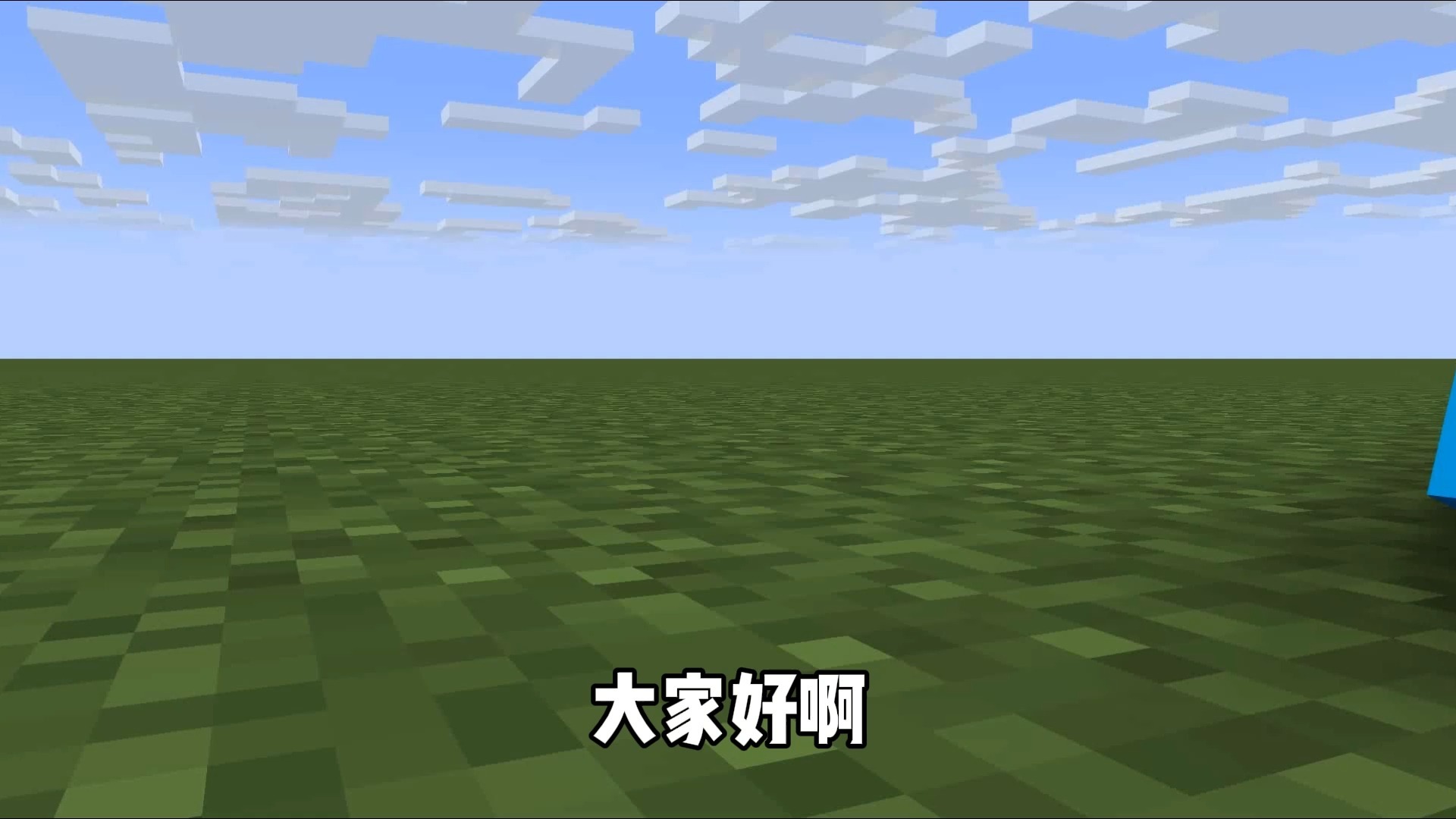 我的世界动画测试 说的道理~！