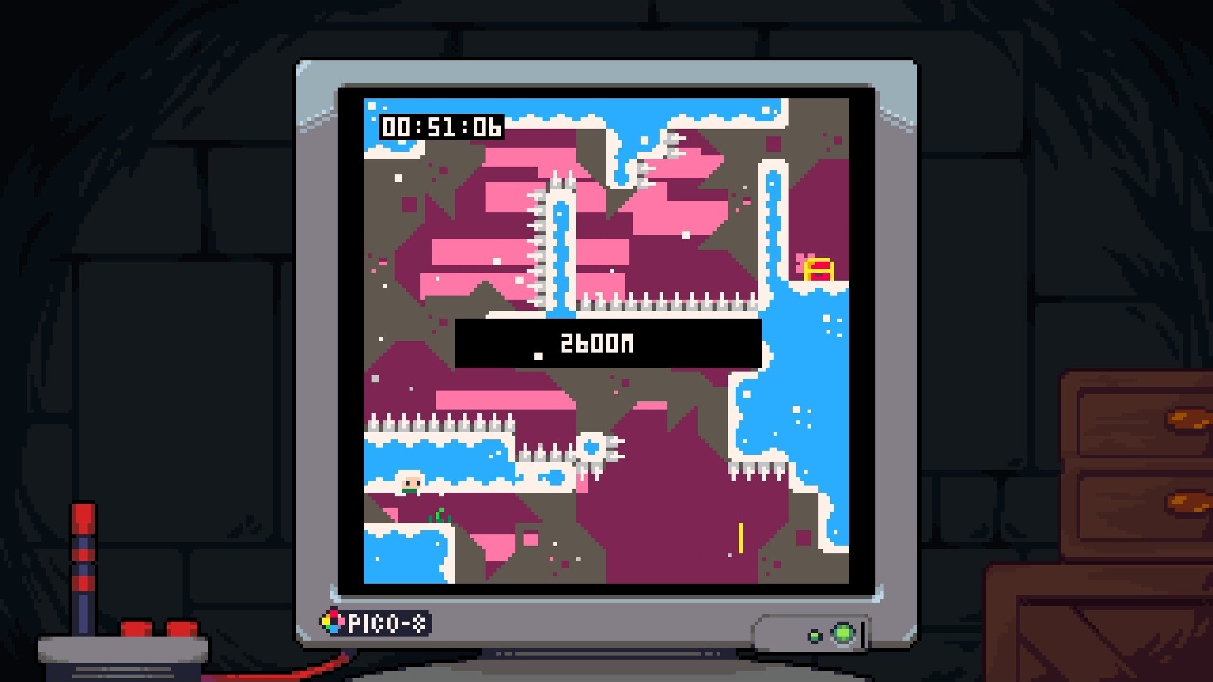 蔚蓝PICO8通关片段