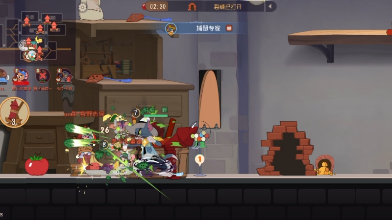 三鼠存活，墙缝破开，但我用的是牛汤（牛汤萌新轻喷）