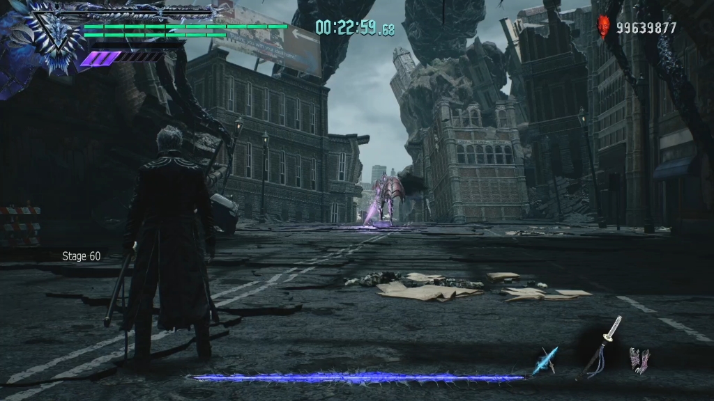 Empty_Se的赤色杀人魔mod挑战（维吉尔血宫雷骑士）