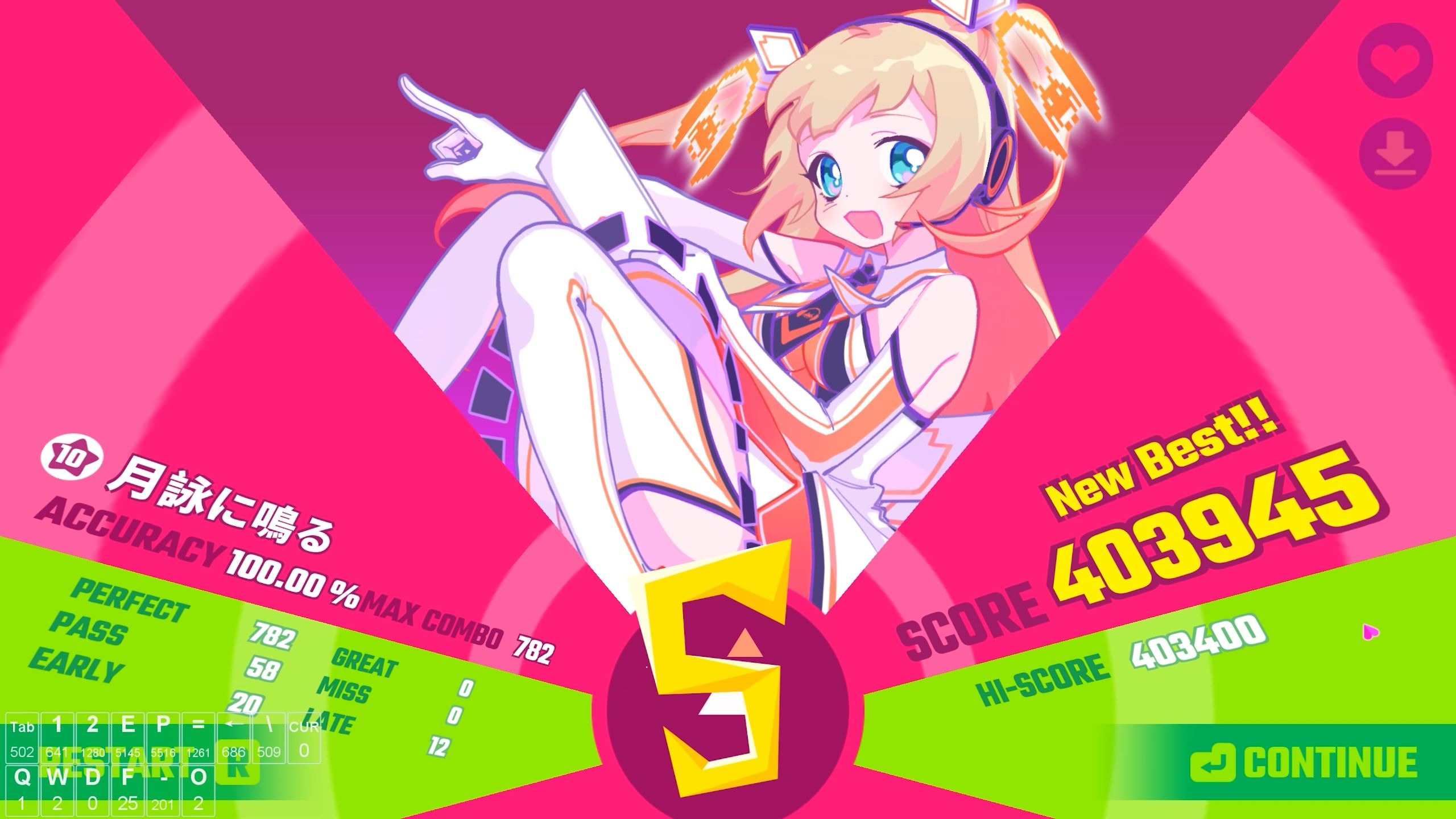 【Muse Dash】月詠に鳴る Lv.10 AP