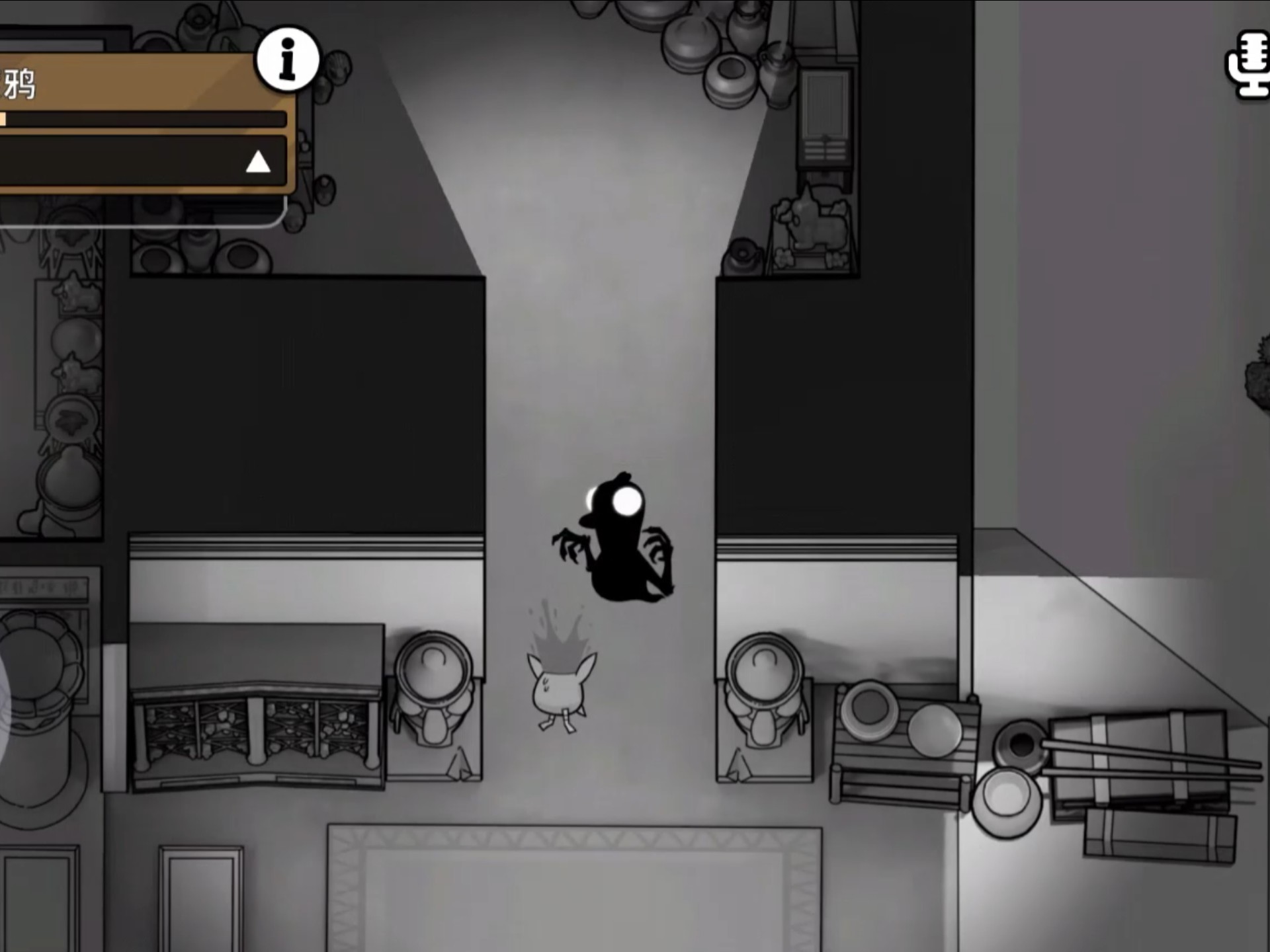 新增的渡鸦好恐怖……这个bgm过于阴森了吓我一跳