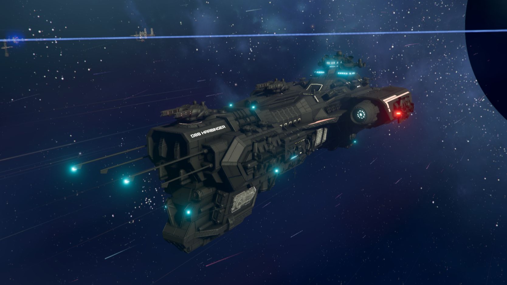 X4基石MOD，DSS Harbinger（末日先驱者号）