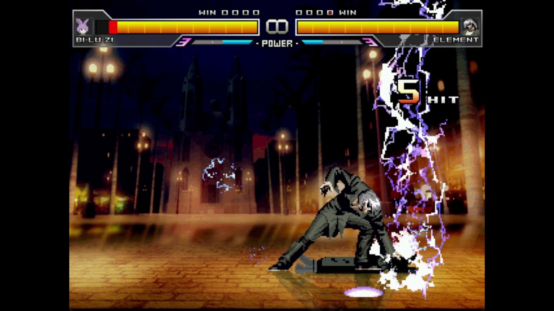【Mugen】铠兰元素vs比鲁子