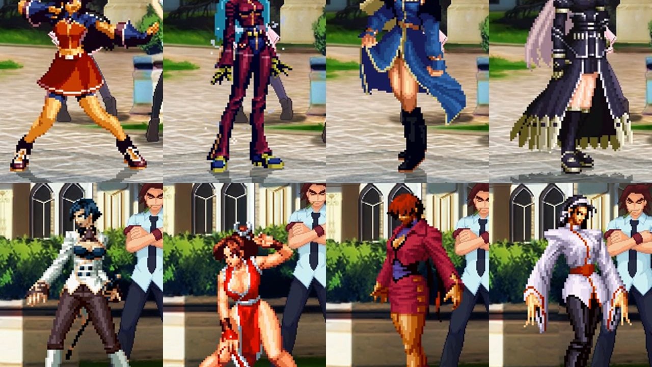 【Mugen】拳皇：魔法少女队 VS 魔法御姐队