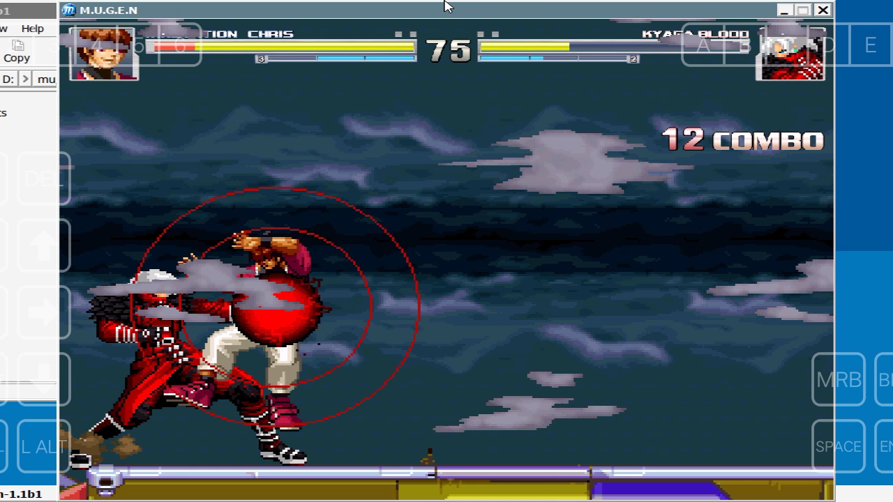 拳皇MUGEN 新生克里斯 VS 雅佳