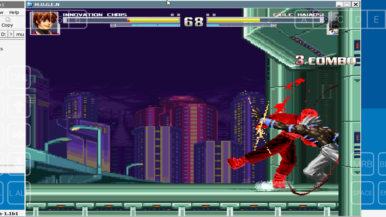 拳皇MUGEN 新生克里斯 VS 海奥斯