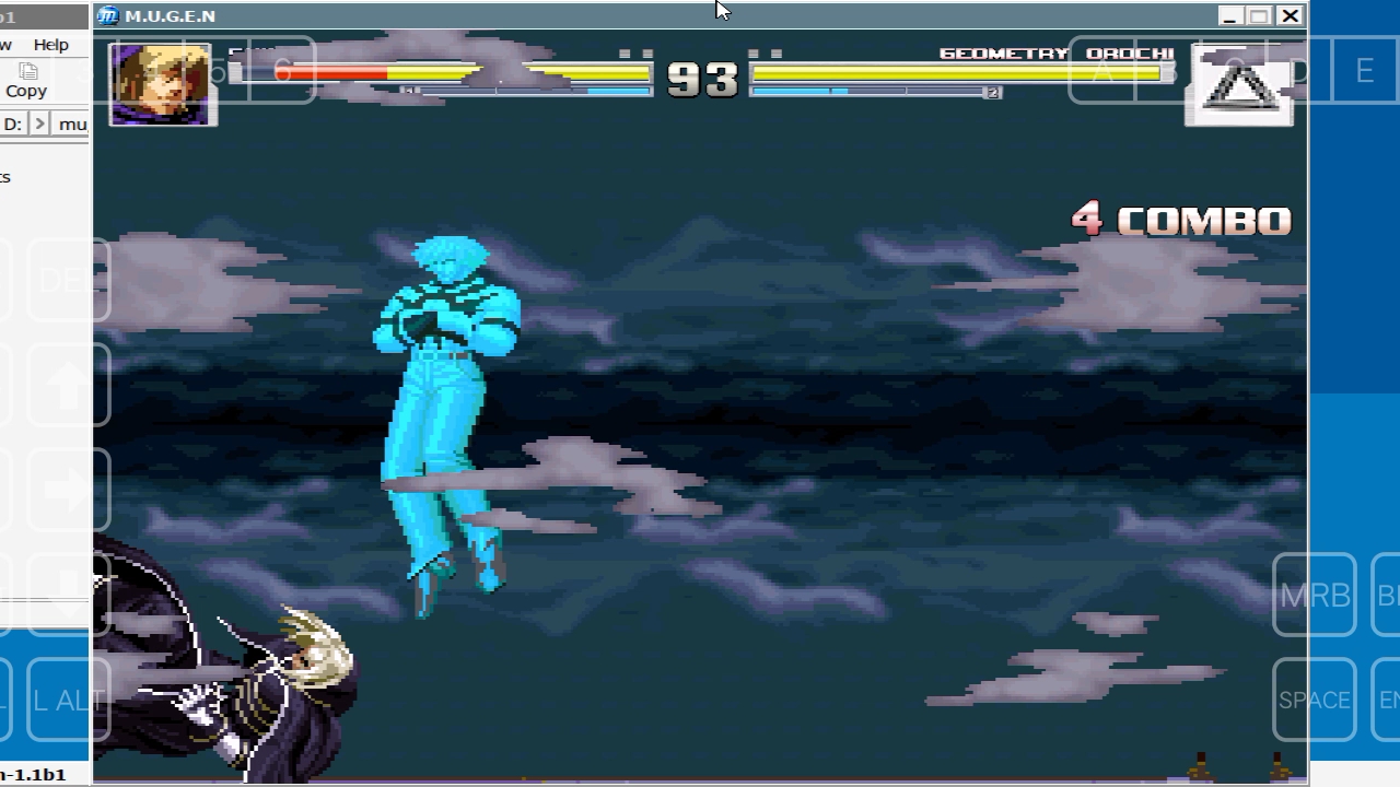 拳皇MUGEN 七彩神伊格尼斯 VS 几何大蛇