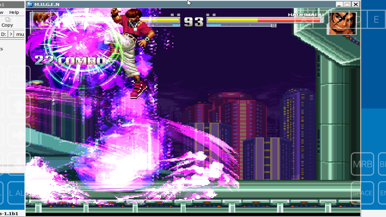 拳皇MUGEN 新生克里斯 VS 霸王丸