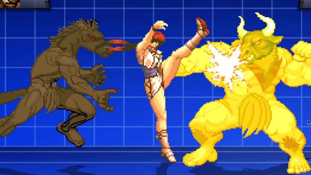 【Mugen】歌手牛小心翼翼生怕用错技能，夏姐可就惨了