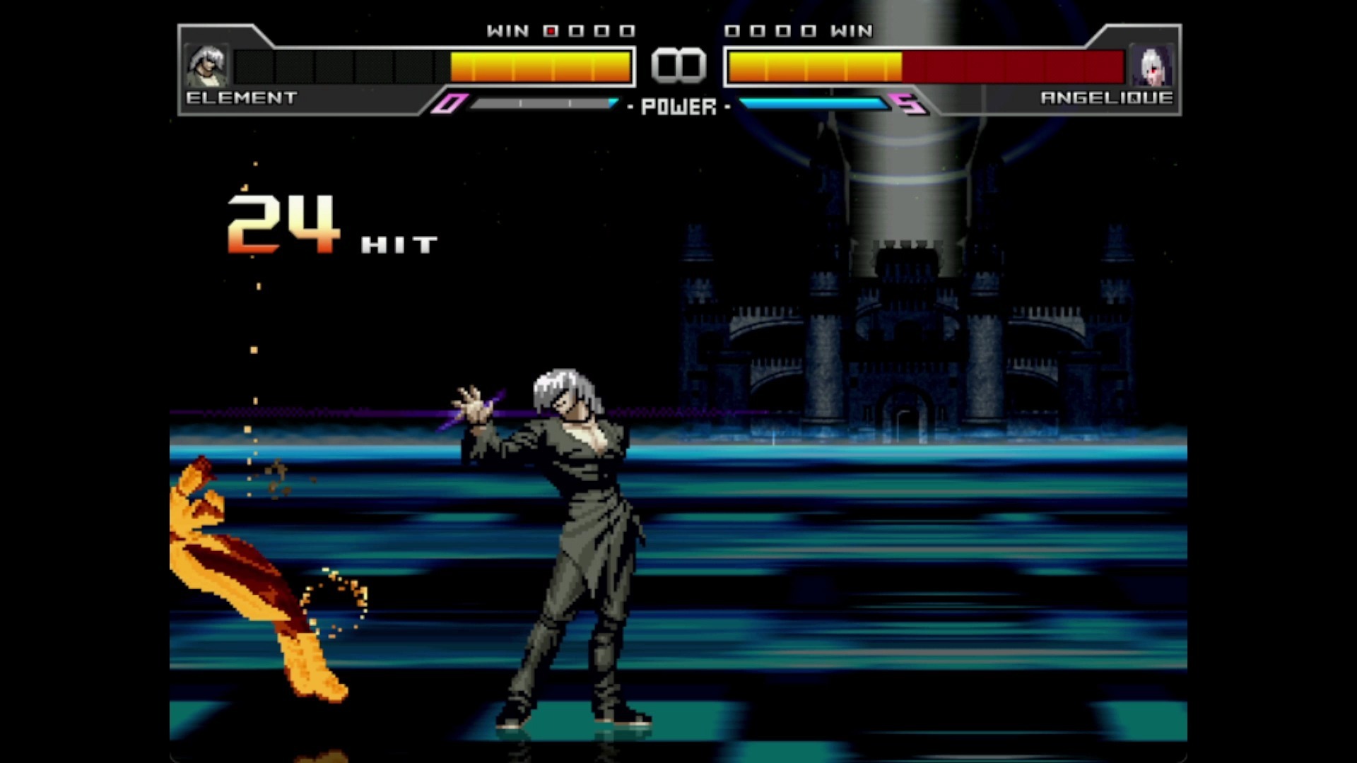 【Mugen】铠兰元素vs安杰丽卡
