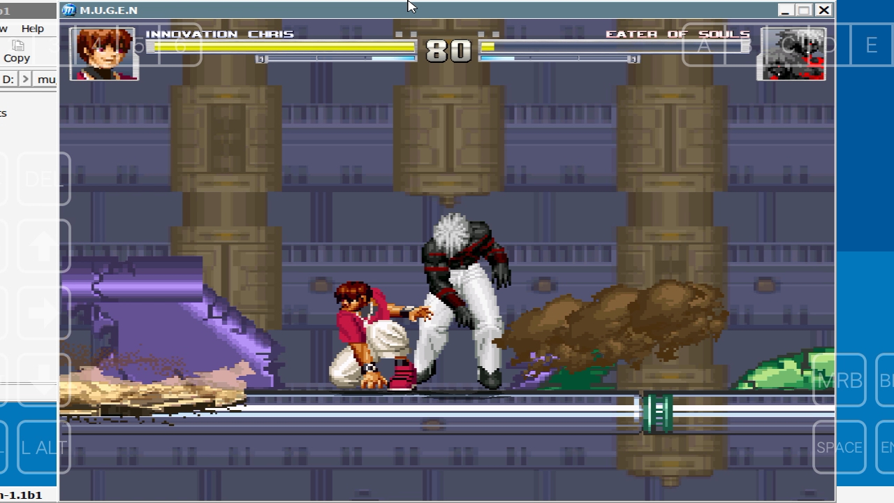 拳皇MUGEN 新生克里斯 VS 恶之海奥斯