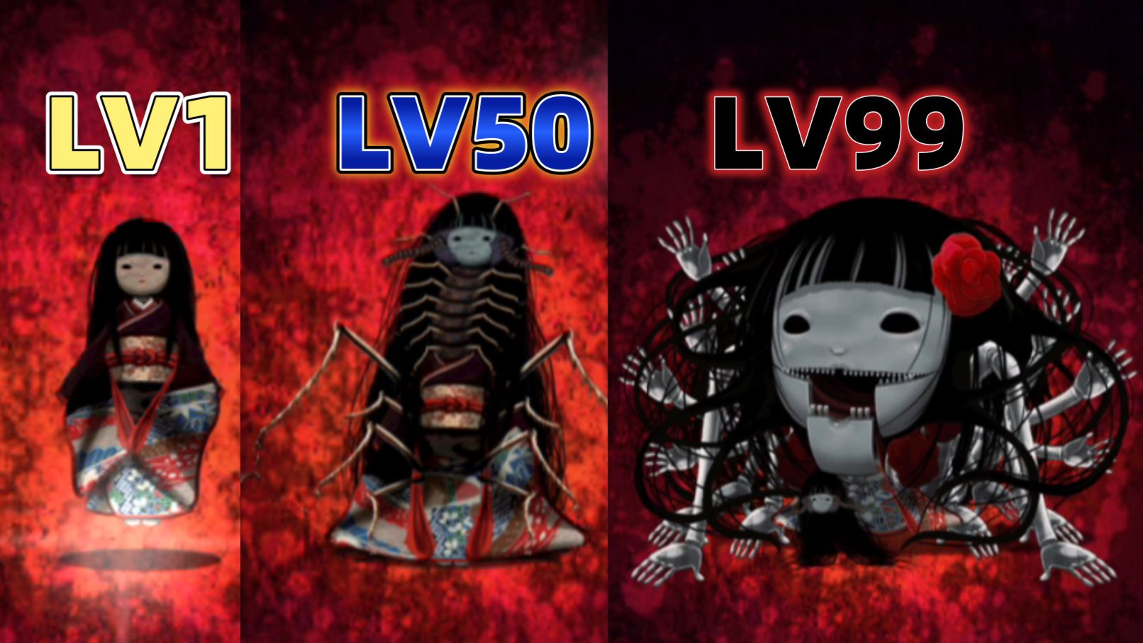 怨念人偶，杀业滔天！在阴阳交界处暴力进化【日本人偶】