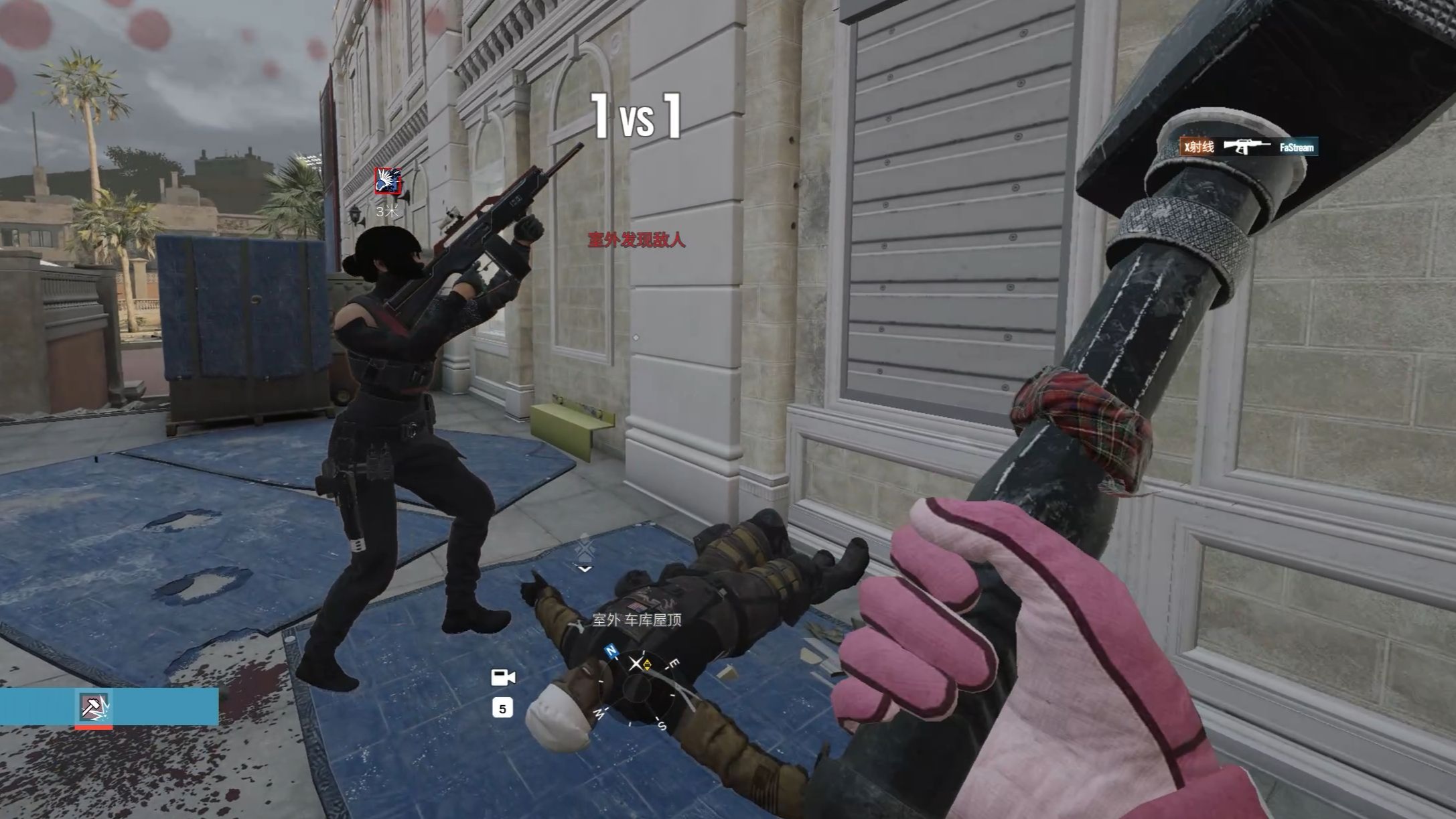 乃悟前狼假寐,盖以诱敌