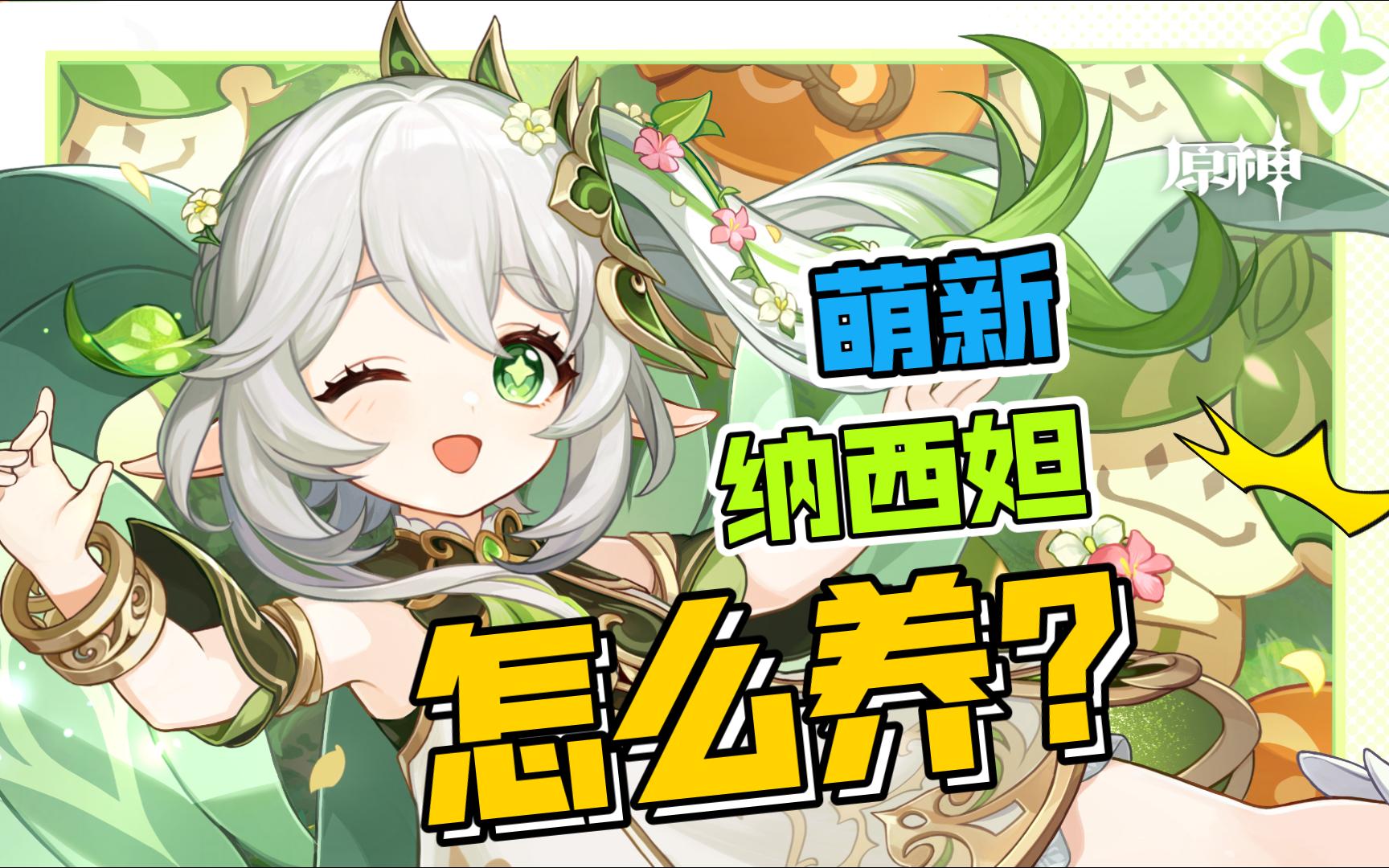 萌新纳西妲怎么养？