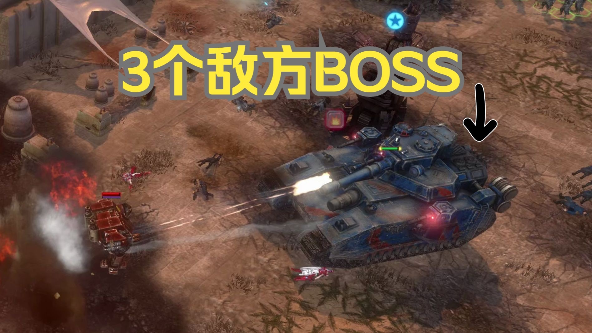 战锤40K 战争黎明2比赛解说（3V3）豆芽菜军  VS  路人军