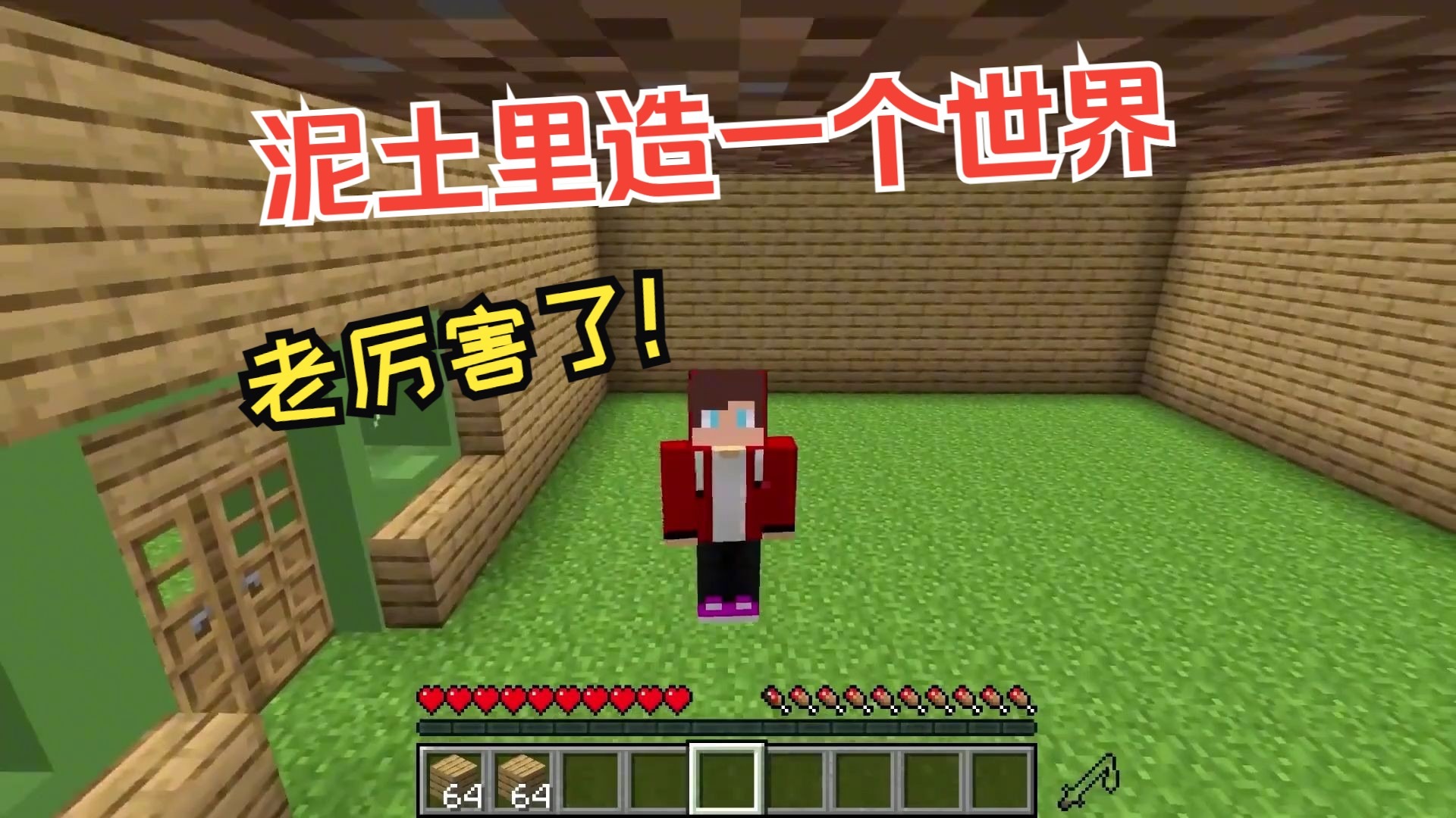 我的世界： 建造泥土世界！