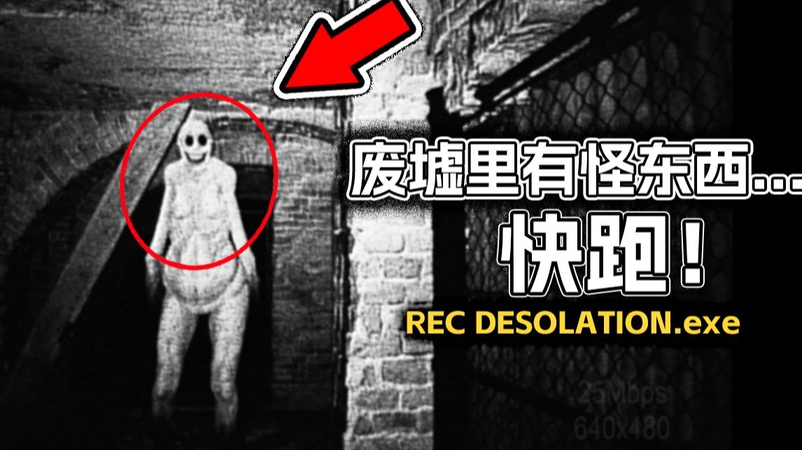 小心！在废弃的豪宅里看到了奇怪的生物.....