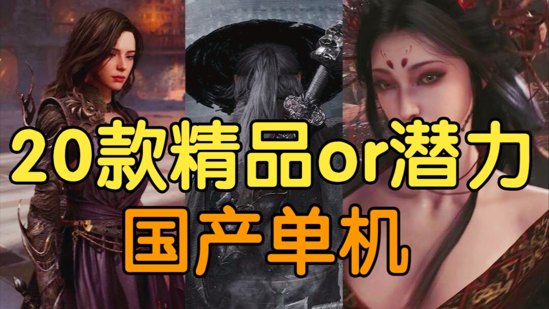 国产单机只有类魂？盘点20款潜力or精品国单游戏《游戏盘点》#0
