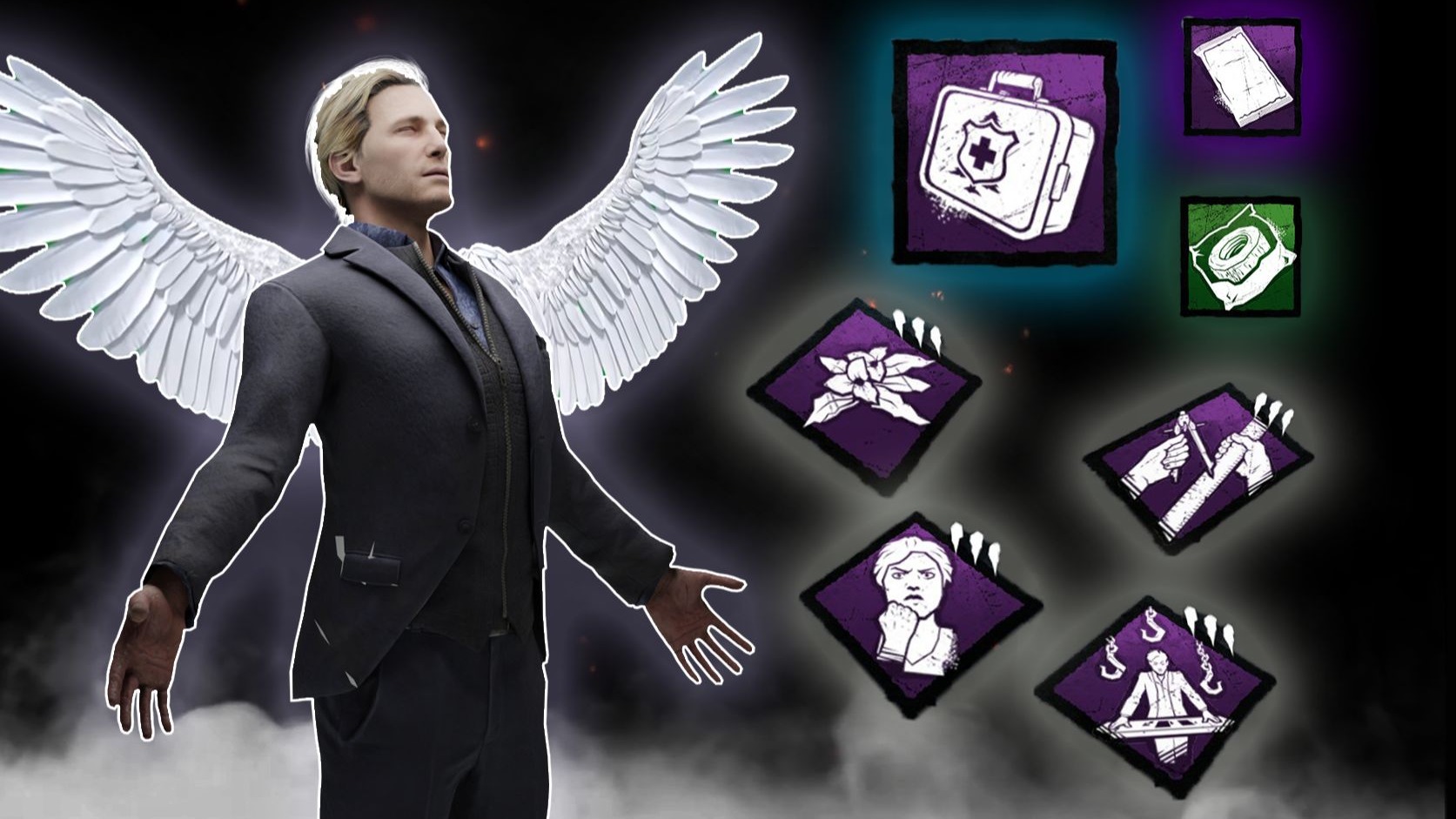 【4k黎明杀机】超强自摸组合，怎么追着追着自己就摸好了？