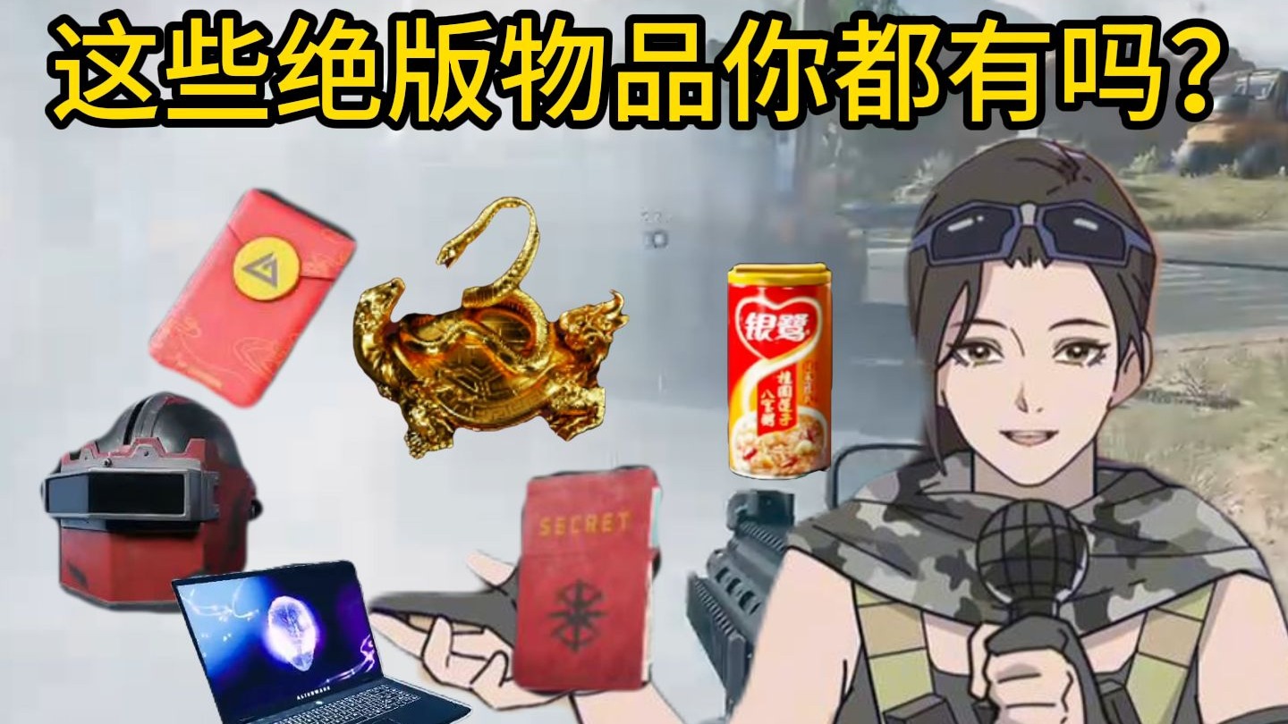 【三角洲行动】绝版物品盘点！这些绝版物品你都有吗？