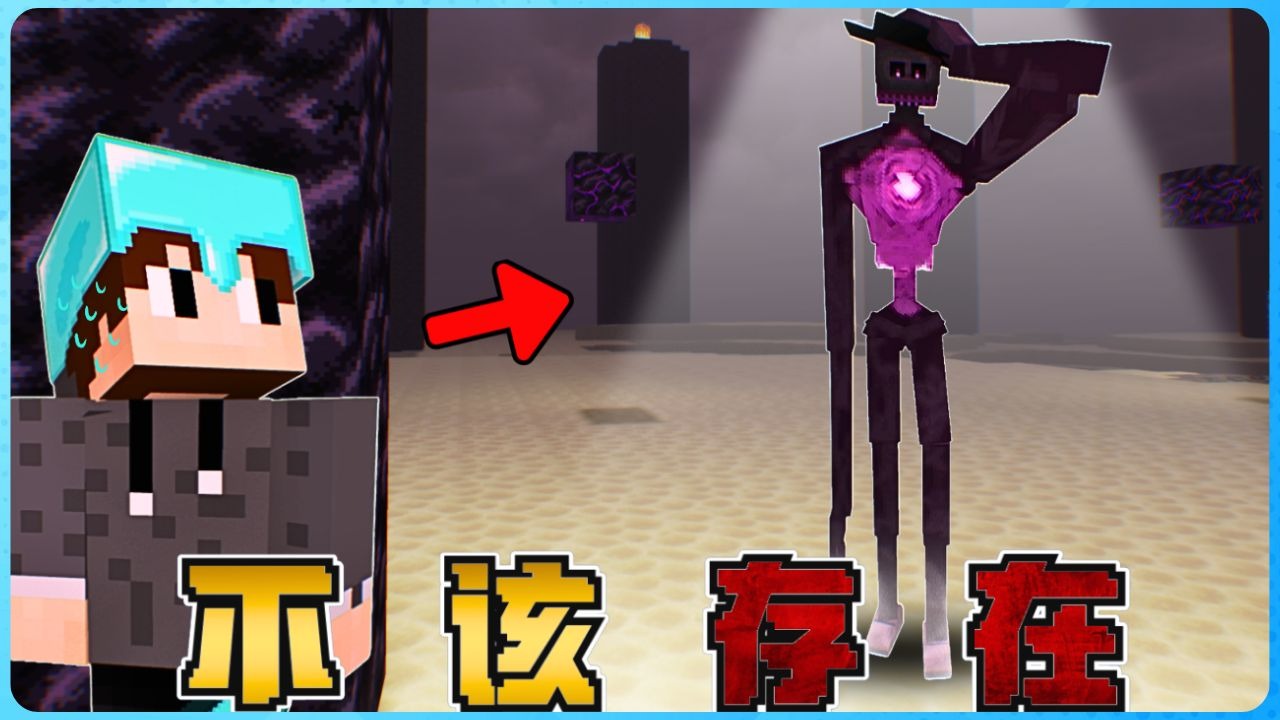 Minecraft 来自末地的隐藏实体有多恐怖？它要带走我的灵魂！？绝对