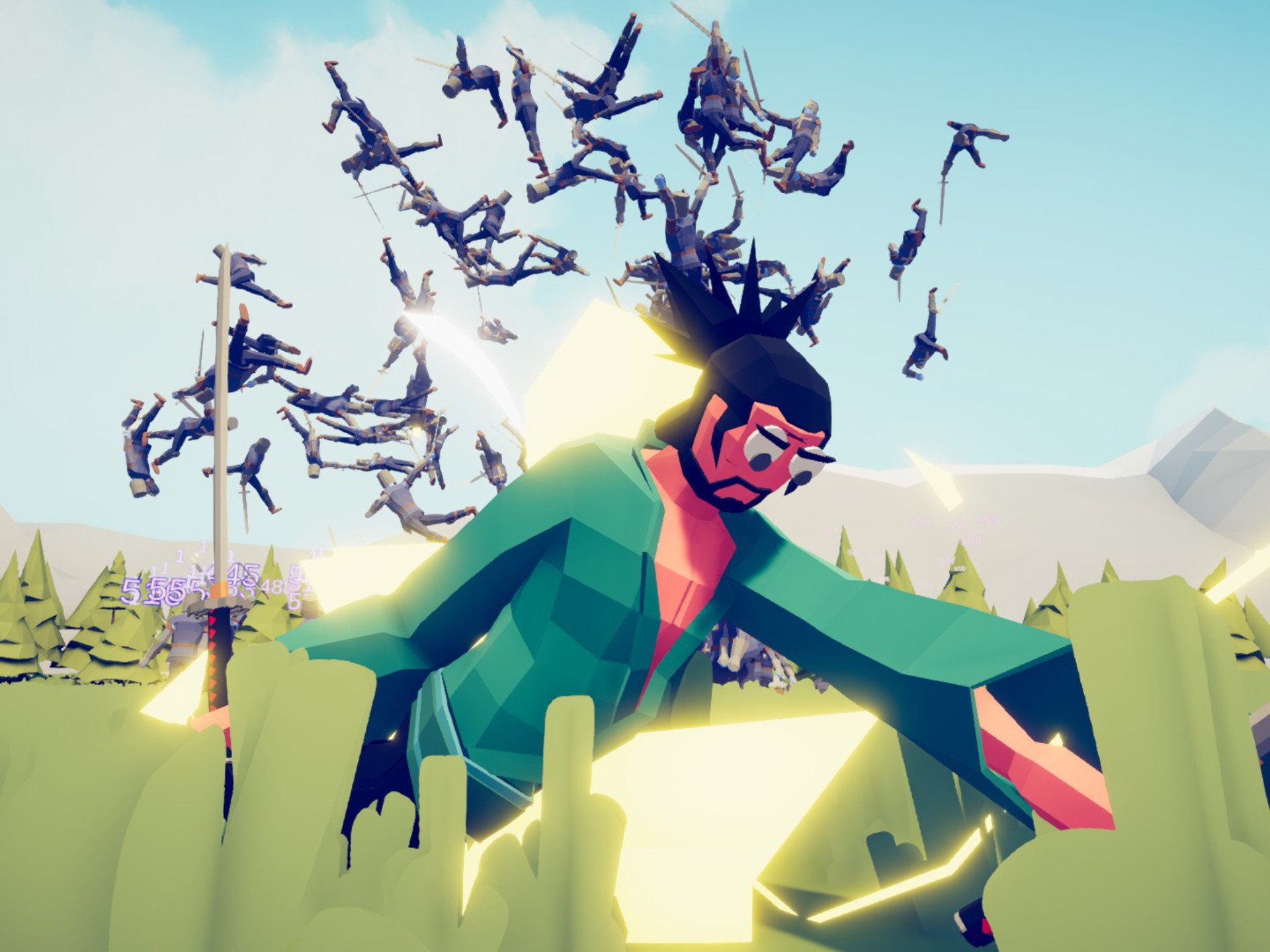 【TABS】宫本武藏！对战礼物精灵！瞬斩的力量！！