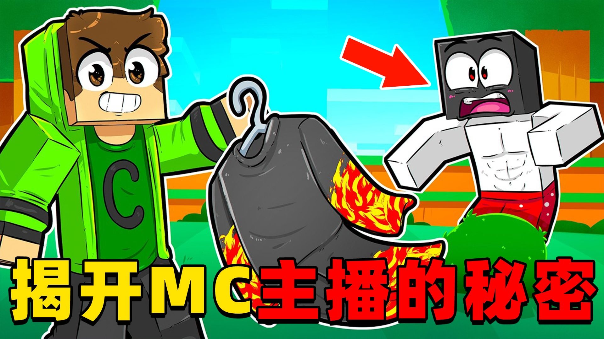 我的世界：今天我将要挨个揭开MC主播的秘密，快来看看有没有你喜
