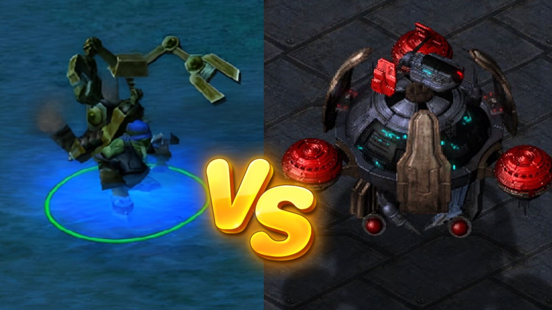 地精修补匠vs科技球？！保留节目？极地大乱斗？魔兽vs星际！魔怪解说！
