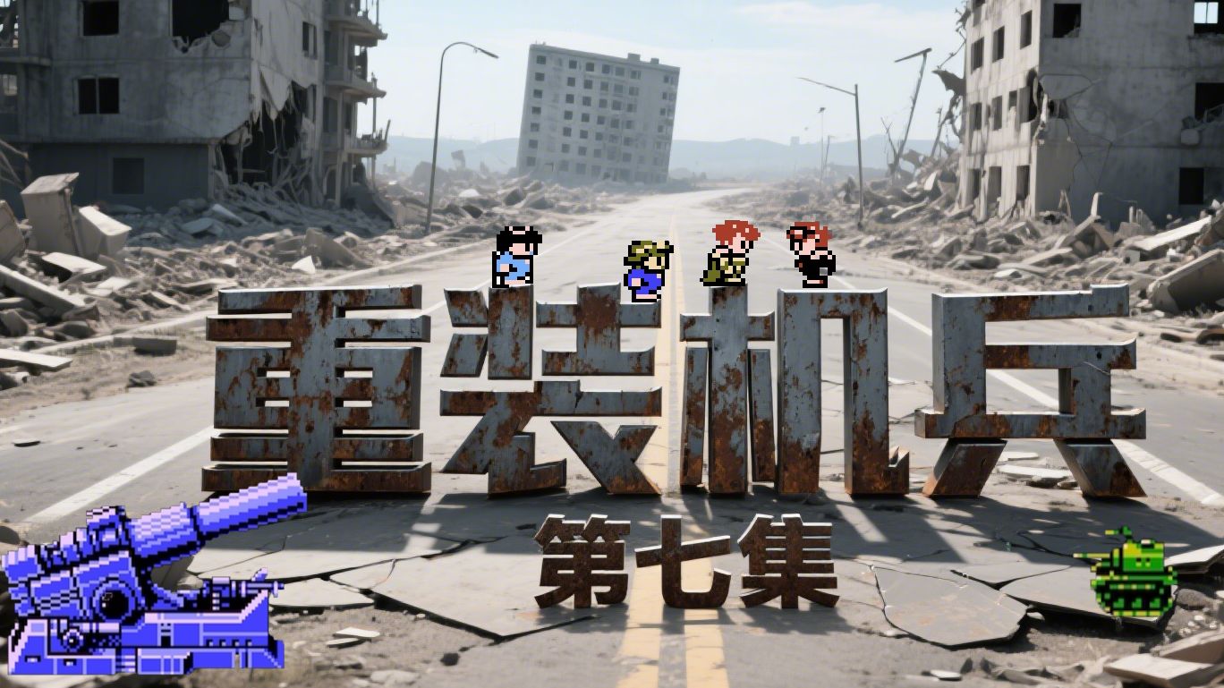 重装机兵：第七集 过巨型炮阵，第二位伙伴 英格丽特出场，红狼现身