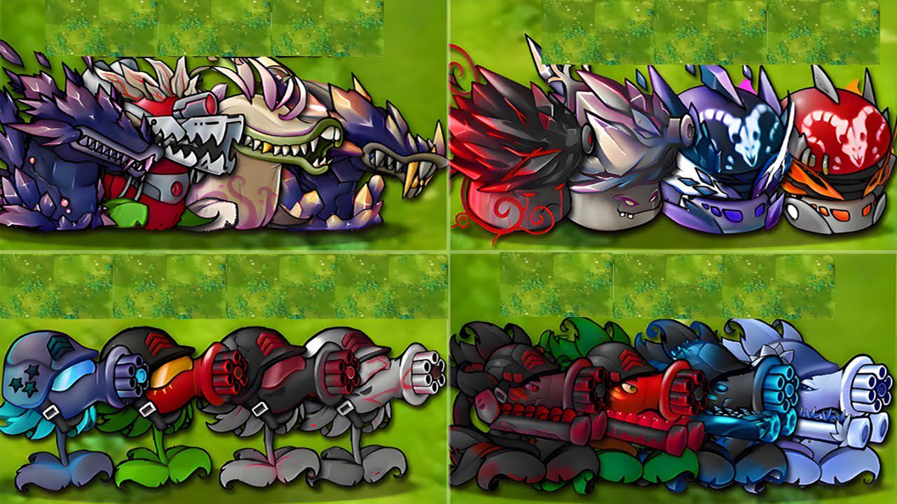 【融合版】每轮5个植物融合体 VS 终极僵尸，谁能守护戴夫？