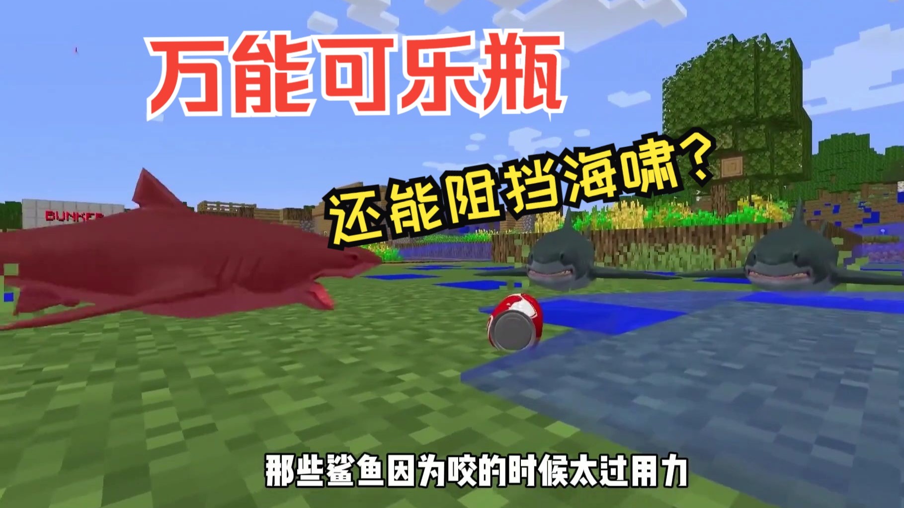 我的世界：史诗级海啸灾难来袭！我们该何去何从？