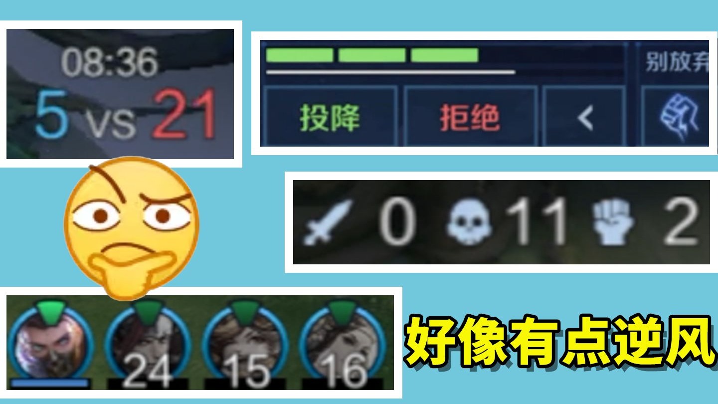 从目前局势来看，我们应该是有点逆风的