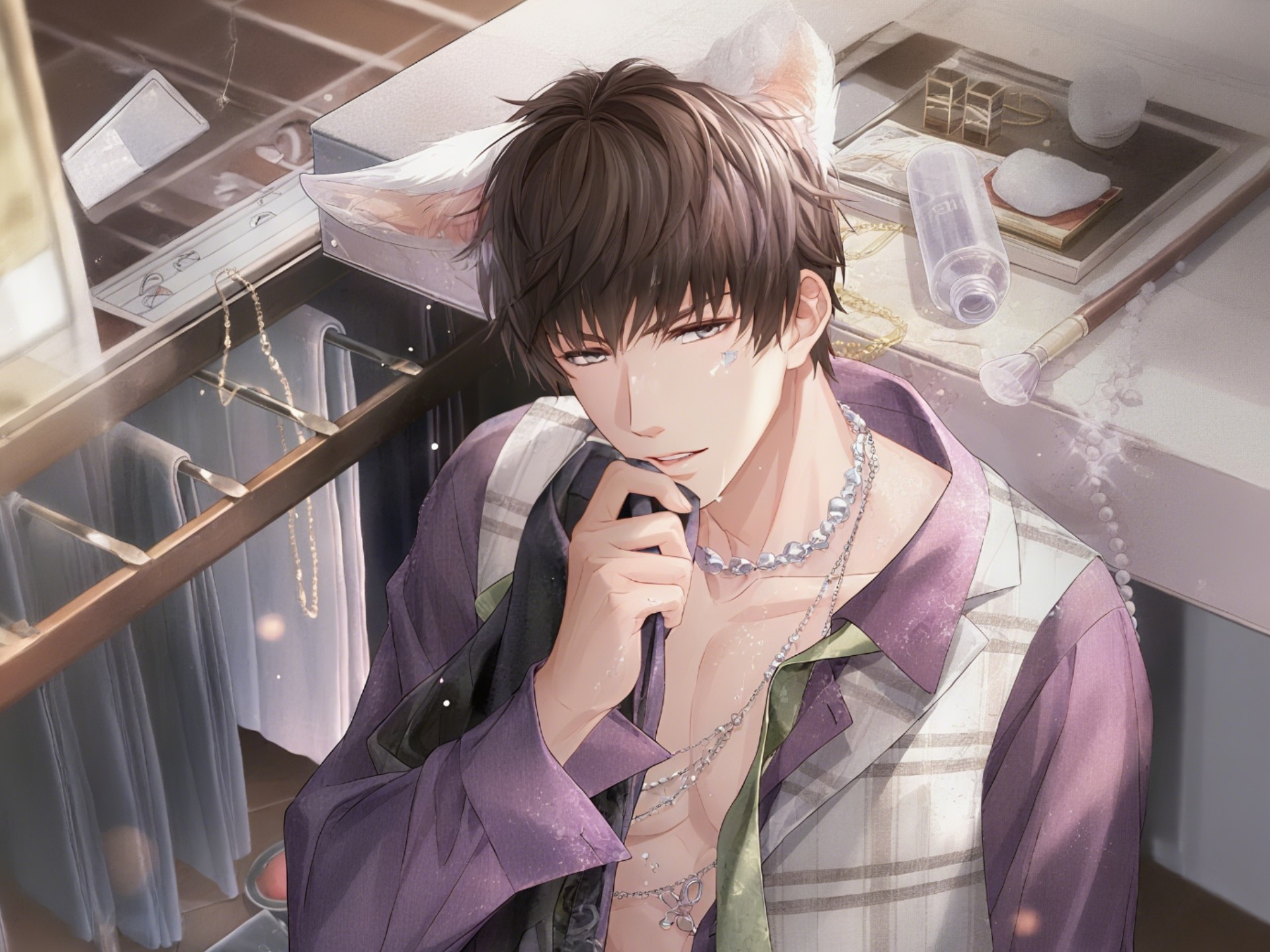 【恋与制作人】「许墨」UR入引：心灵探秘/交织心绪——“你看，