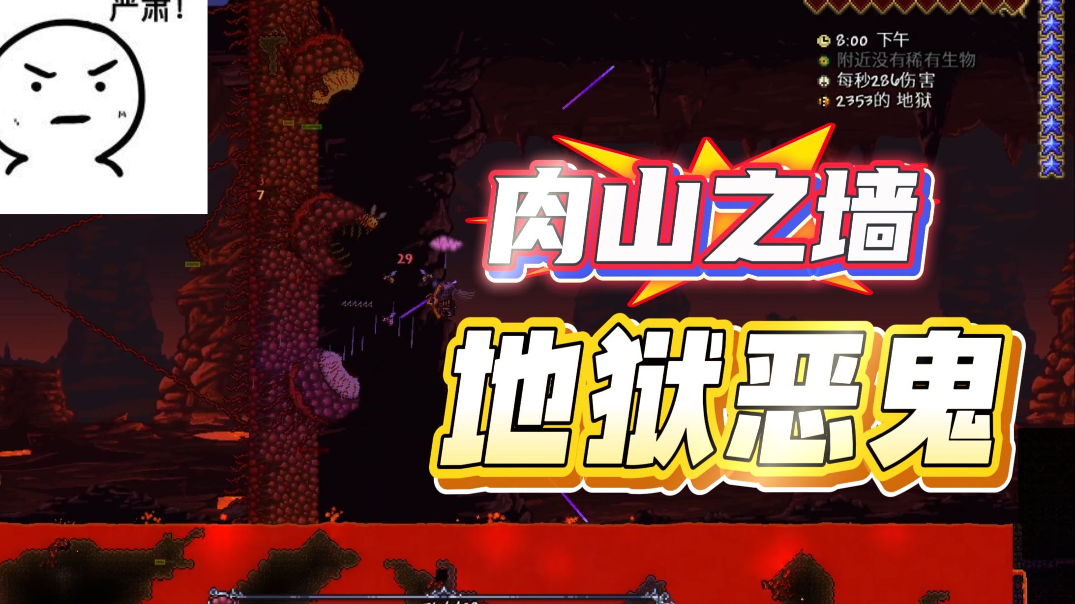 【云起】【泰拉瑞亚大师难度教程No.9】碾压撒旦军团   打肉