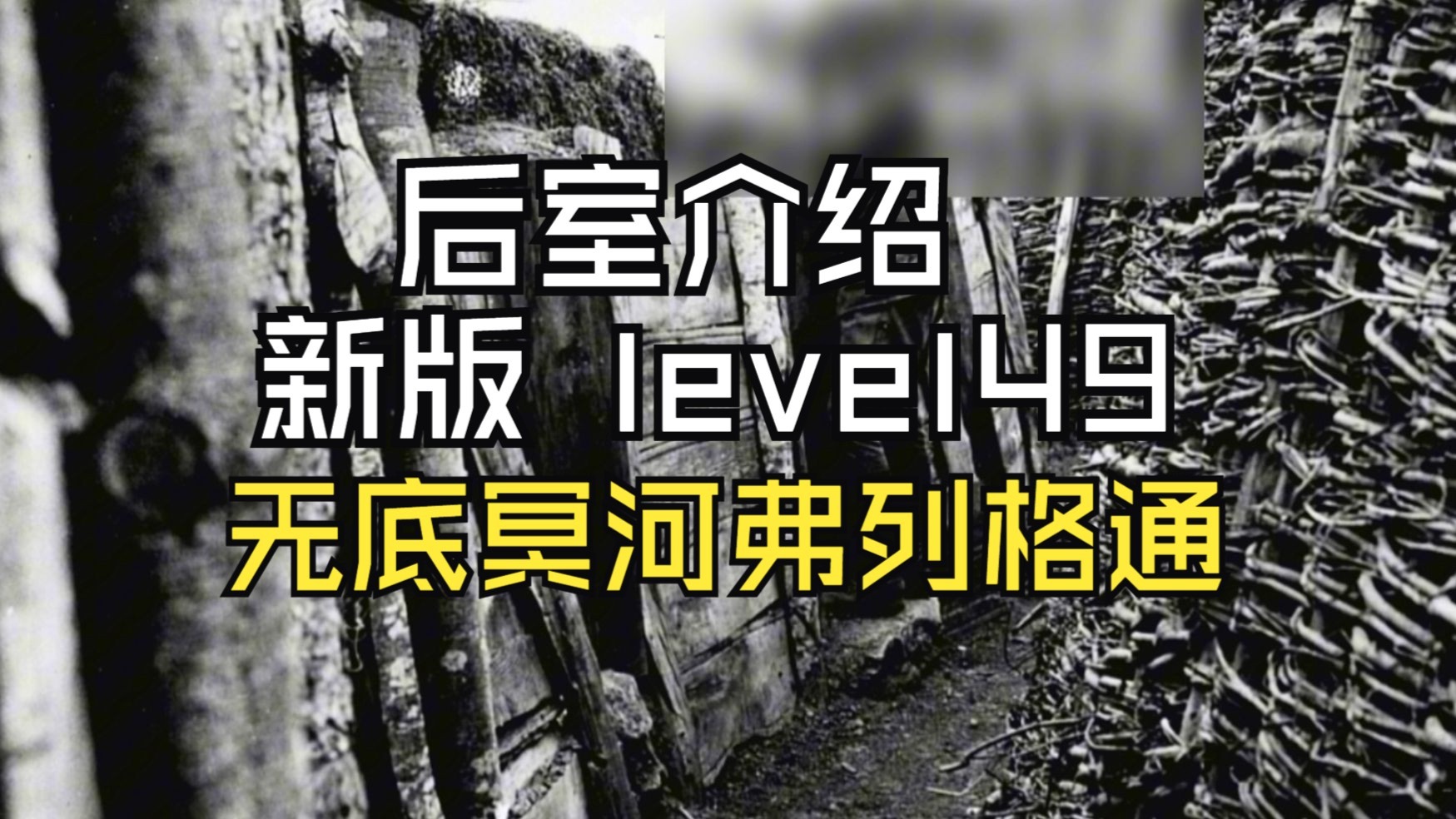 【Backrooms 后室】新版 level 49 无底冥河弗列格通【介绍】