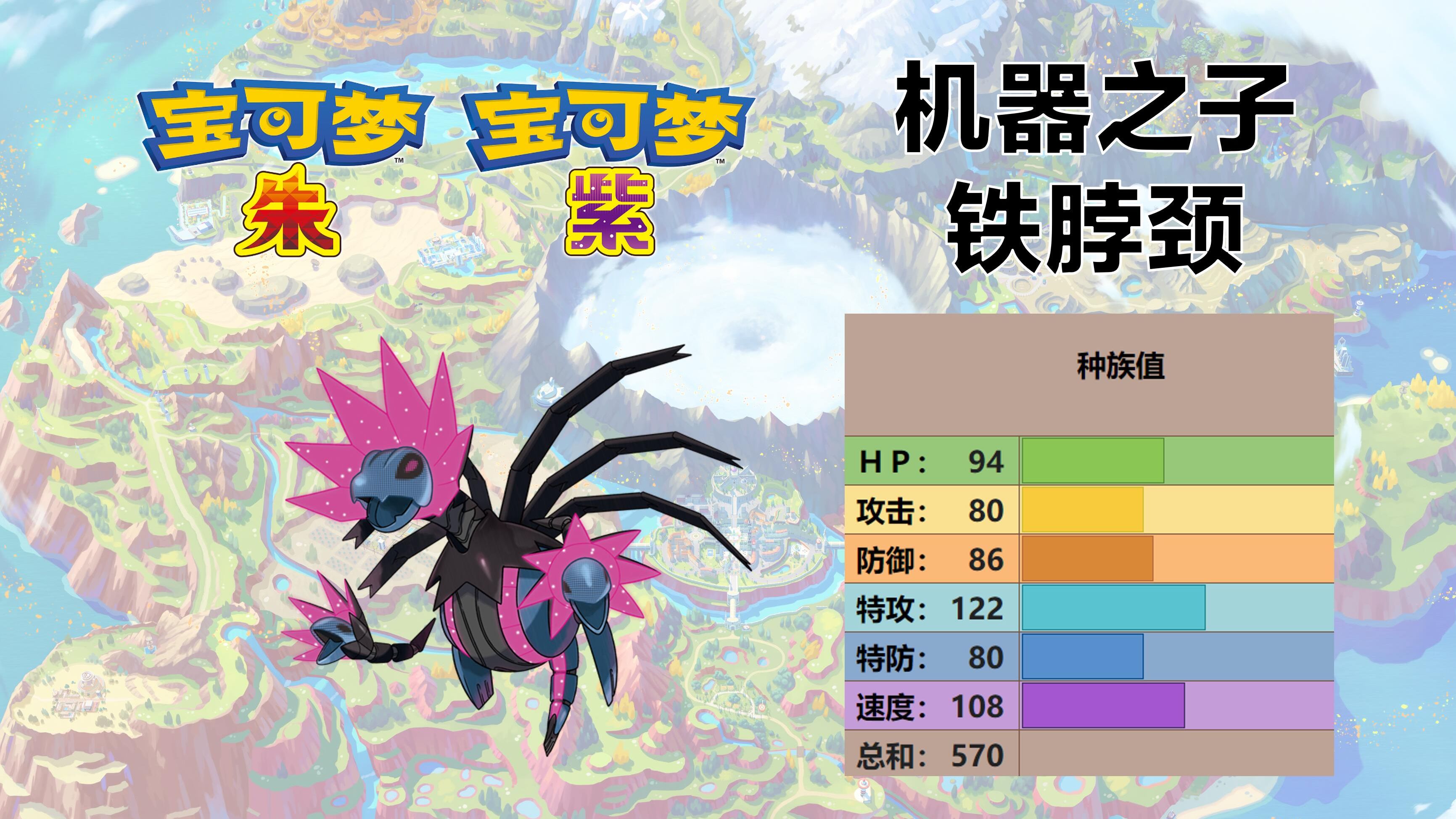 《宝可梦朱紫》对战精灵用法分析86 铁脖颈