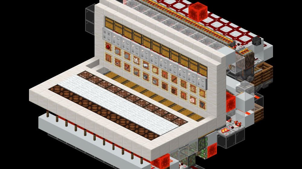 你新做的机器就被被刺了？新红石原件合成站!