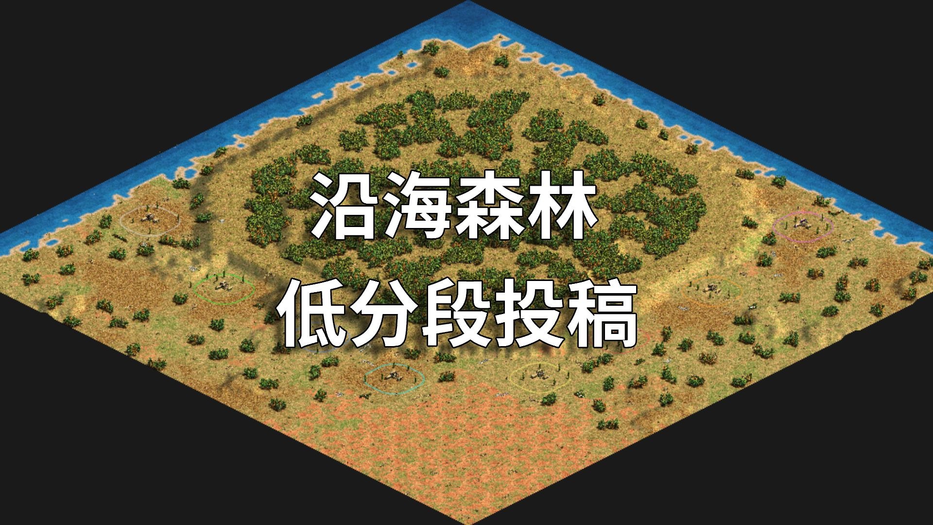 【帝国时代2】沿海森林低分段投稿