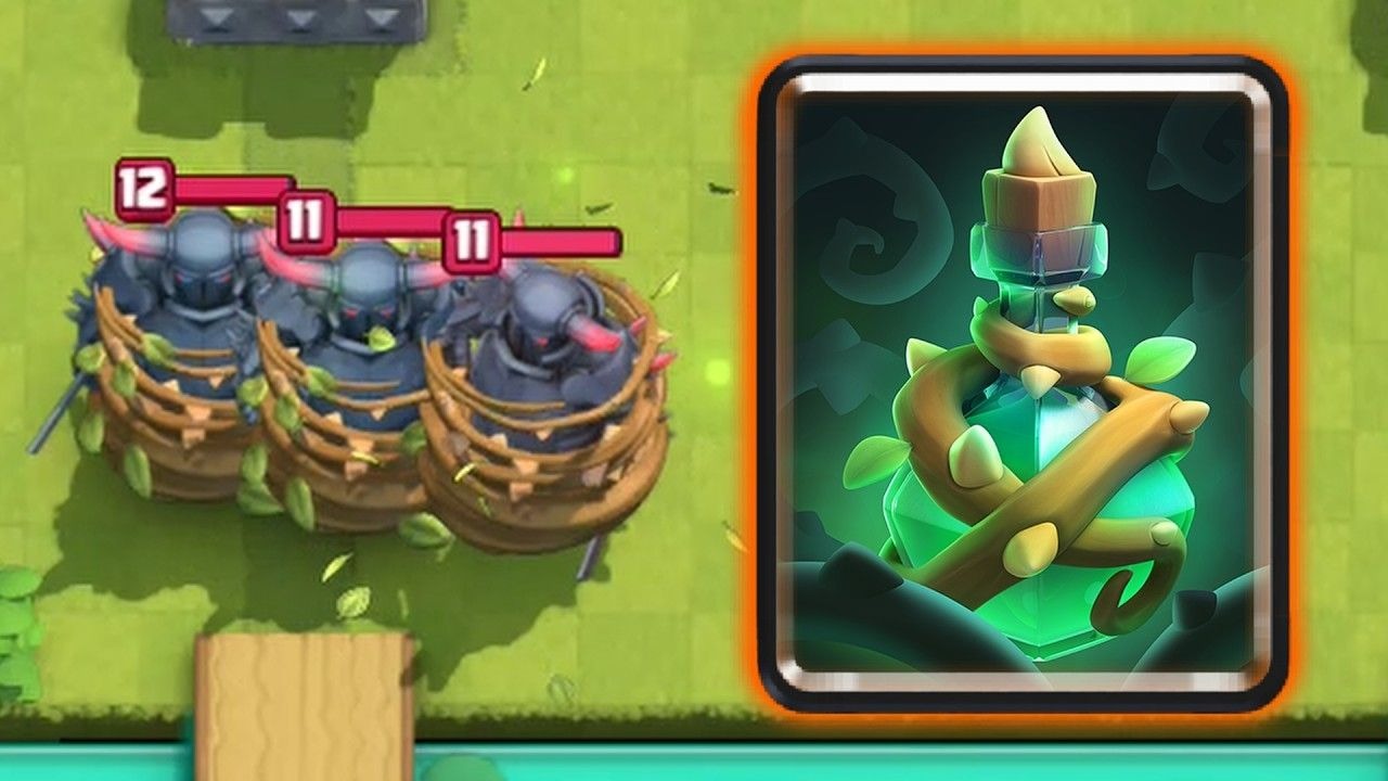 皇室战争：试试藤曼法术