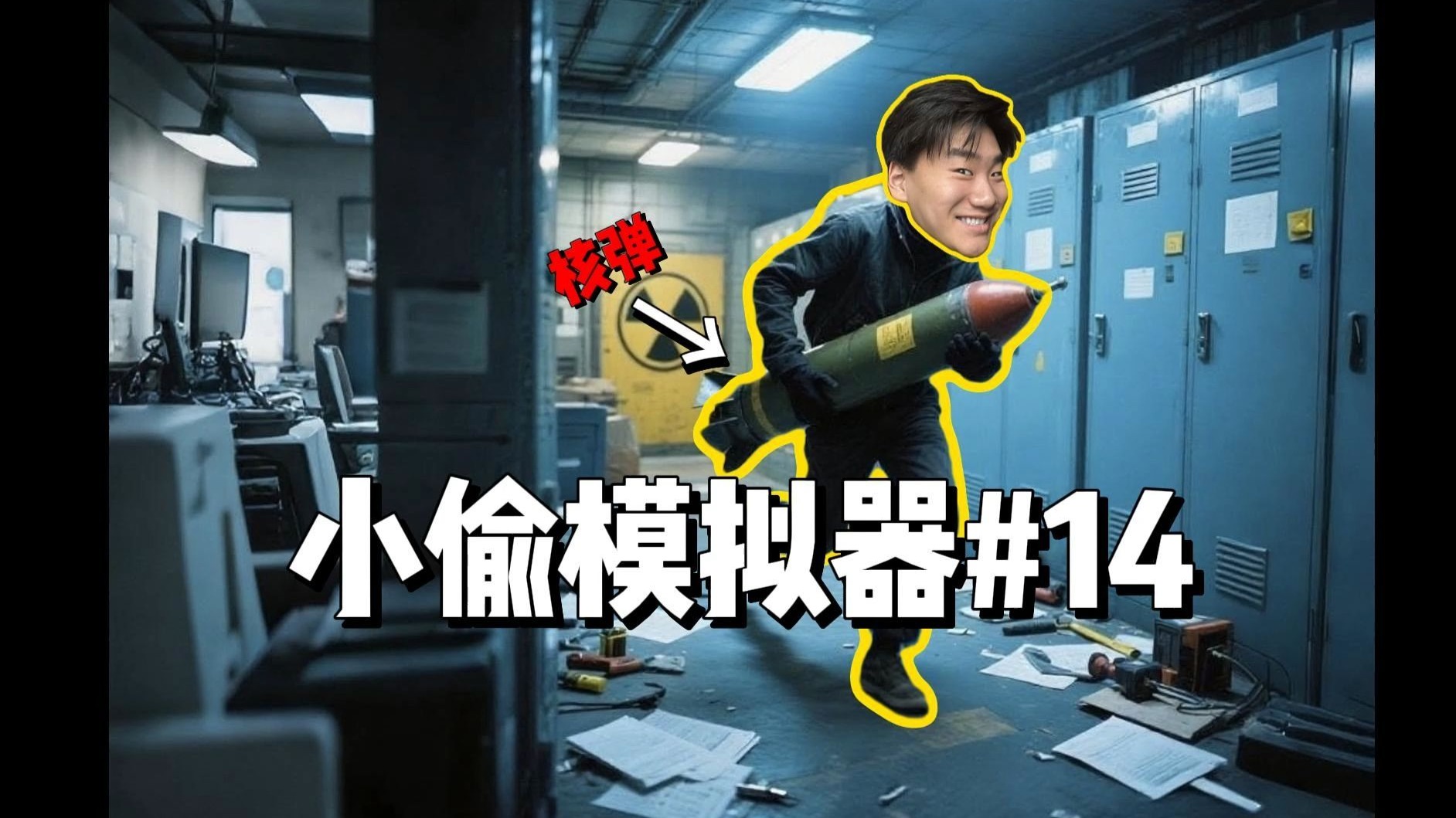 小偷误闯地下设施竟意外发射核弹！！偷走发射箱血赚1000万！【小偷