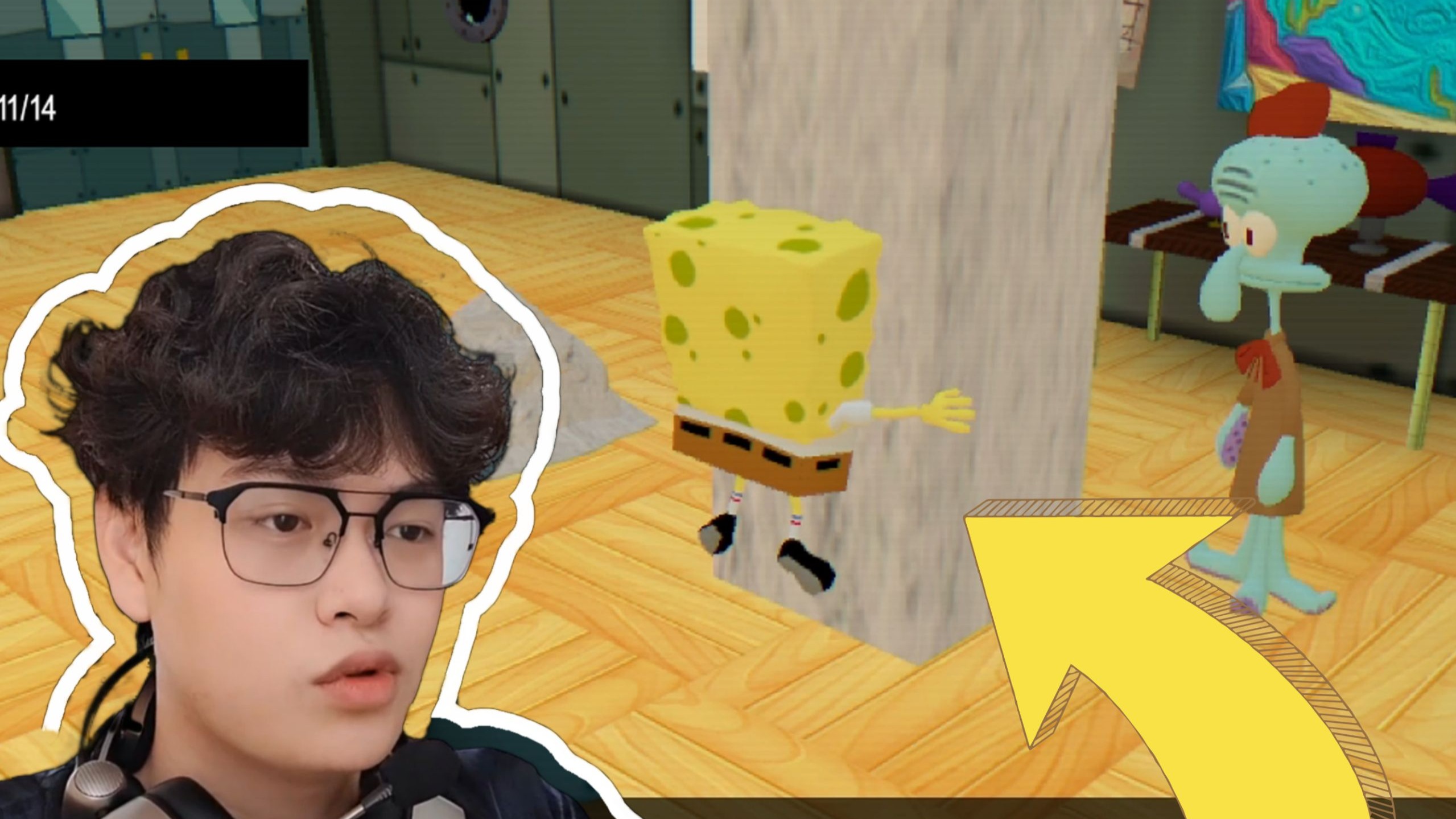 毁童年！章鱼哥为了利益彻底黑化！（同人游戏）