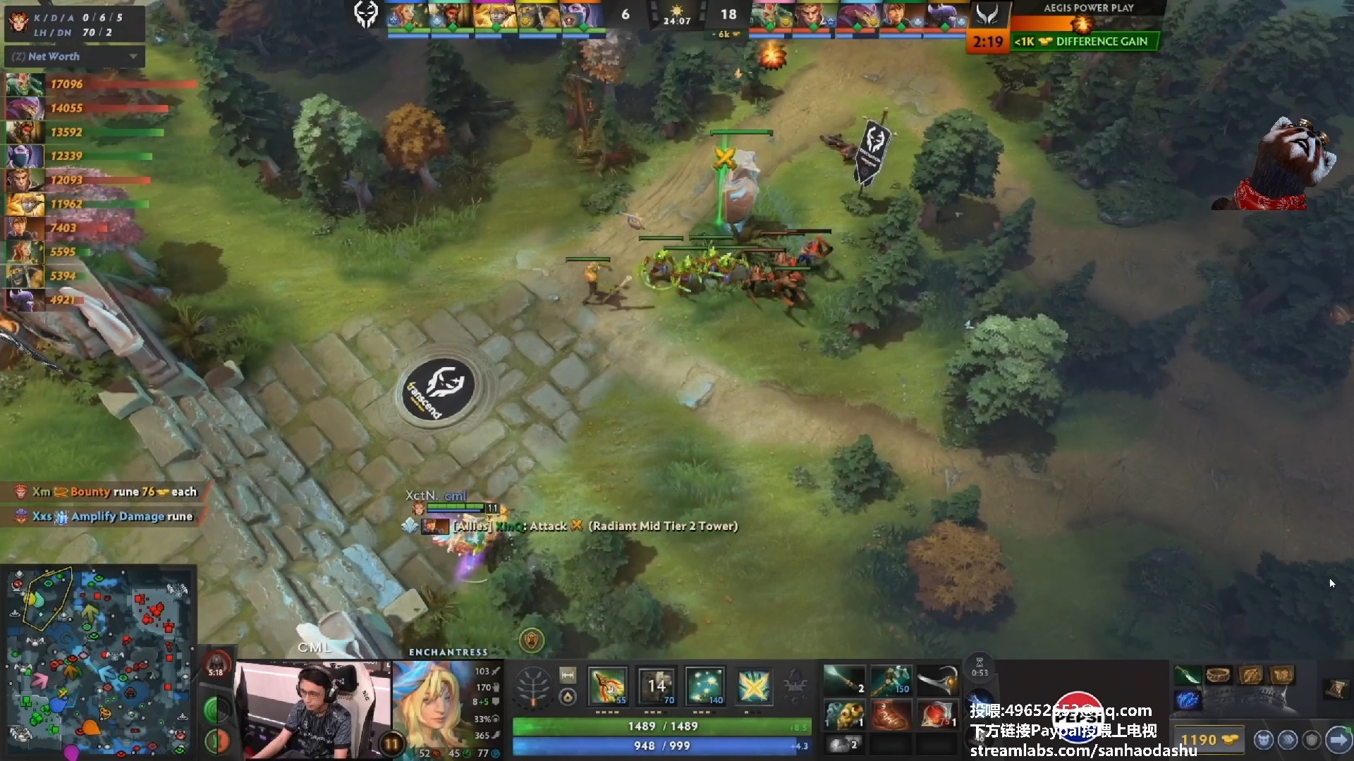 【三好大叔Dota2】XG vs XctN P1 2025EWC晋级赛